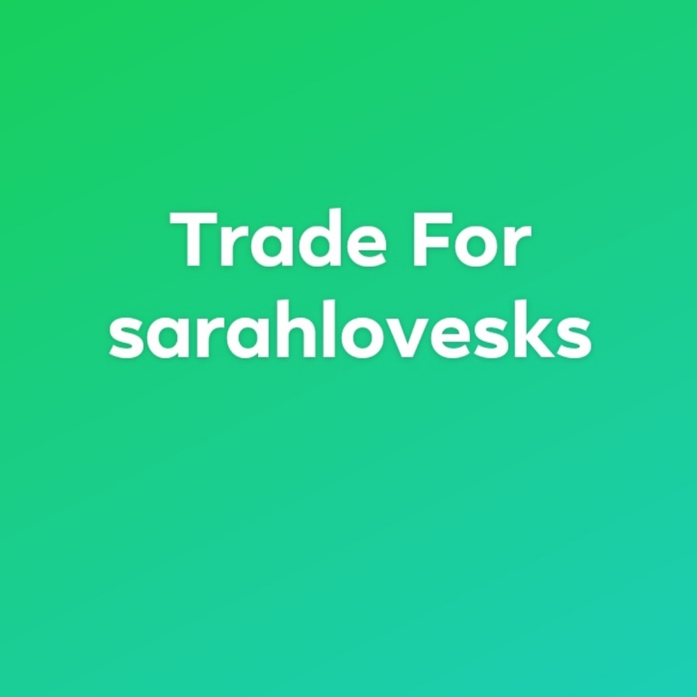 RESERVED for sarahlovesks
